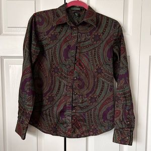 LAUREN by Ralph Lauren button down shirt